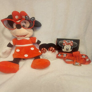 Minnie Mouse Red Black Bundle